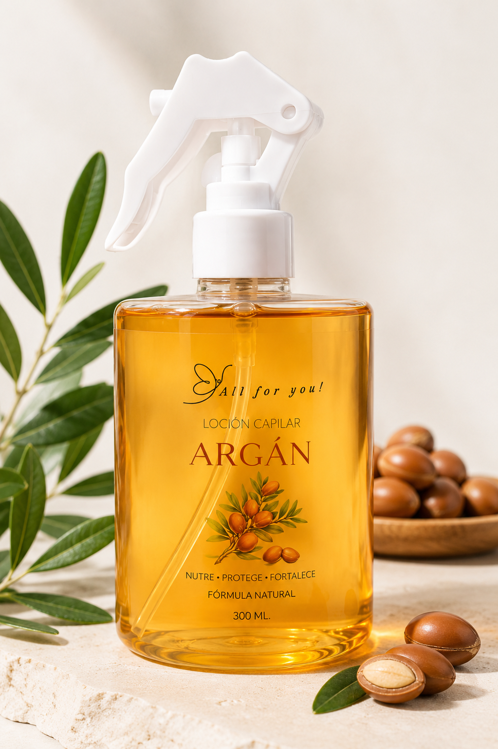 Argan Heat Protectant Lotion – 300 mL